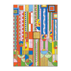 Saguaro Forms & Cactus Flowers Greeting Card 60 Piece Jigsaw Puzzle Galison
