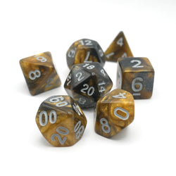 Saharan Dream - 7 Piece DnD Dice Set | Acrylic RPG Gaming Dice (ONLINE ORDER ONLY)