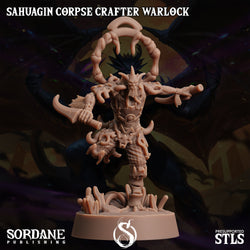 3D Printed Sordane Publishing Sahuagin Corpse Crafter Warlock Monster Mayhem II 28 32mm D&D (Online Only)