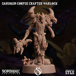 3D Printed Sordane Publishing Sahuagin Corpse Crafter Warlock Monster Mayhem II 28 32mm D&D (Online Only)