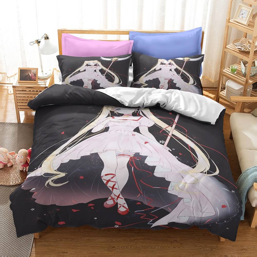 Sailor Moon Cosplay Bedding Set Quilt Cover Without Filler (Online Order Only)
