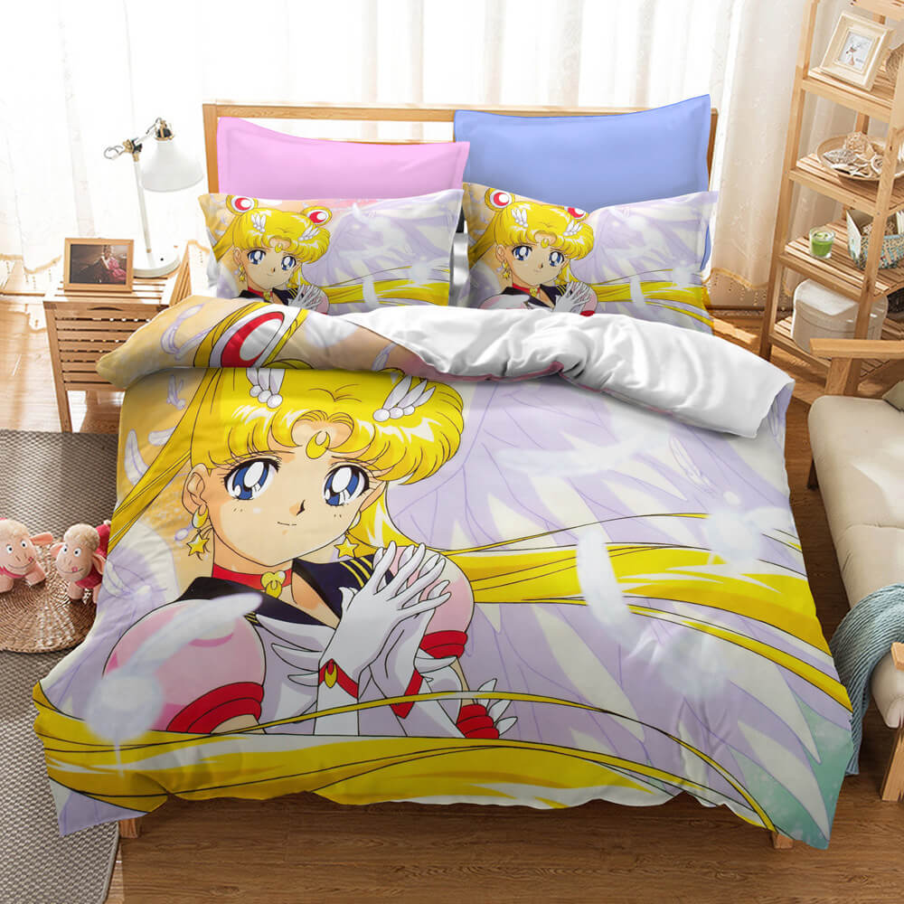 Sailor Moon Cosplay Bedding Set Quilt Cover Without Filler (Online Order Only)