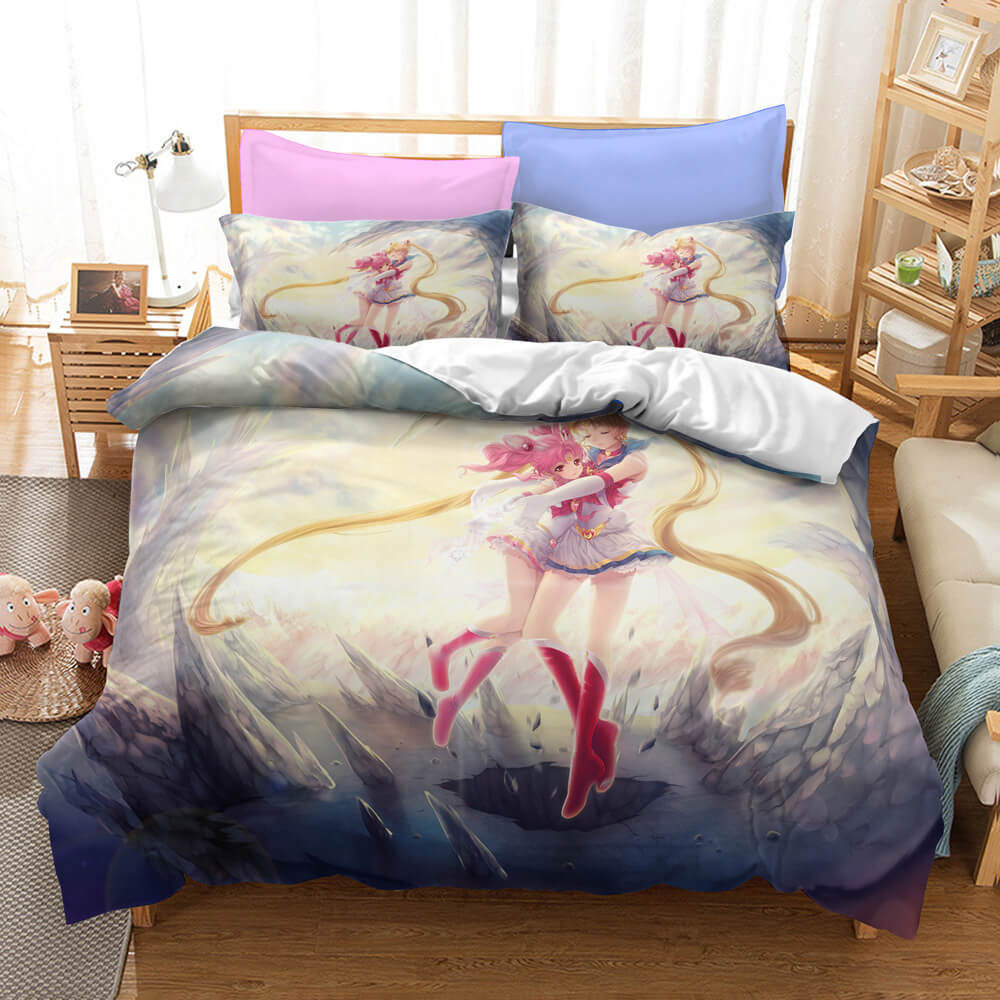 Sailor Moon Cosplay Bedding Set Quilt Cover Without Filler (Online Order Only)