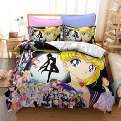 Sailor Moon Cosplay Bedding Set Quilt Cover Without Filler (Online Order Only)