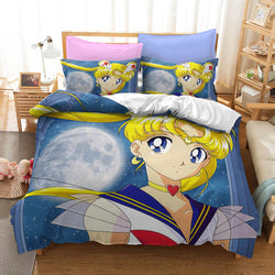 Sailor Moon Cosplay Bedding Set Quilt Cover Without Filler (Online Order Only)