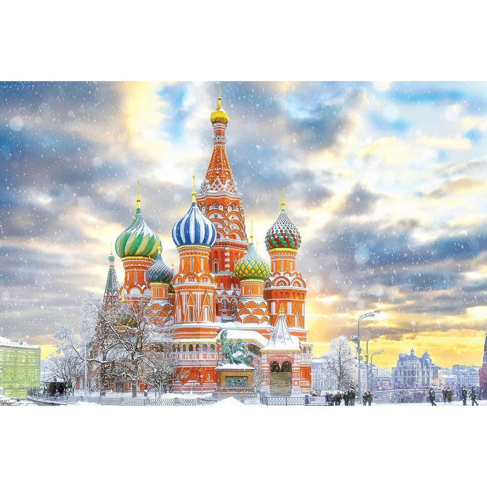 Saint Basil's Cathedral Moscow Russia 1000 Piece Jigsaw Puzzle Eurographics (ONLINE ORDER ONLY)