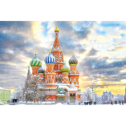 Saint Basil's Cathedral Moscow Russia 1000 Piece Jigsaw Puzzle Eurographics (ONLINE ORDER ONLY)