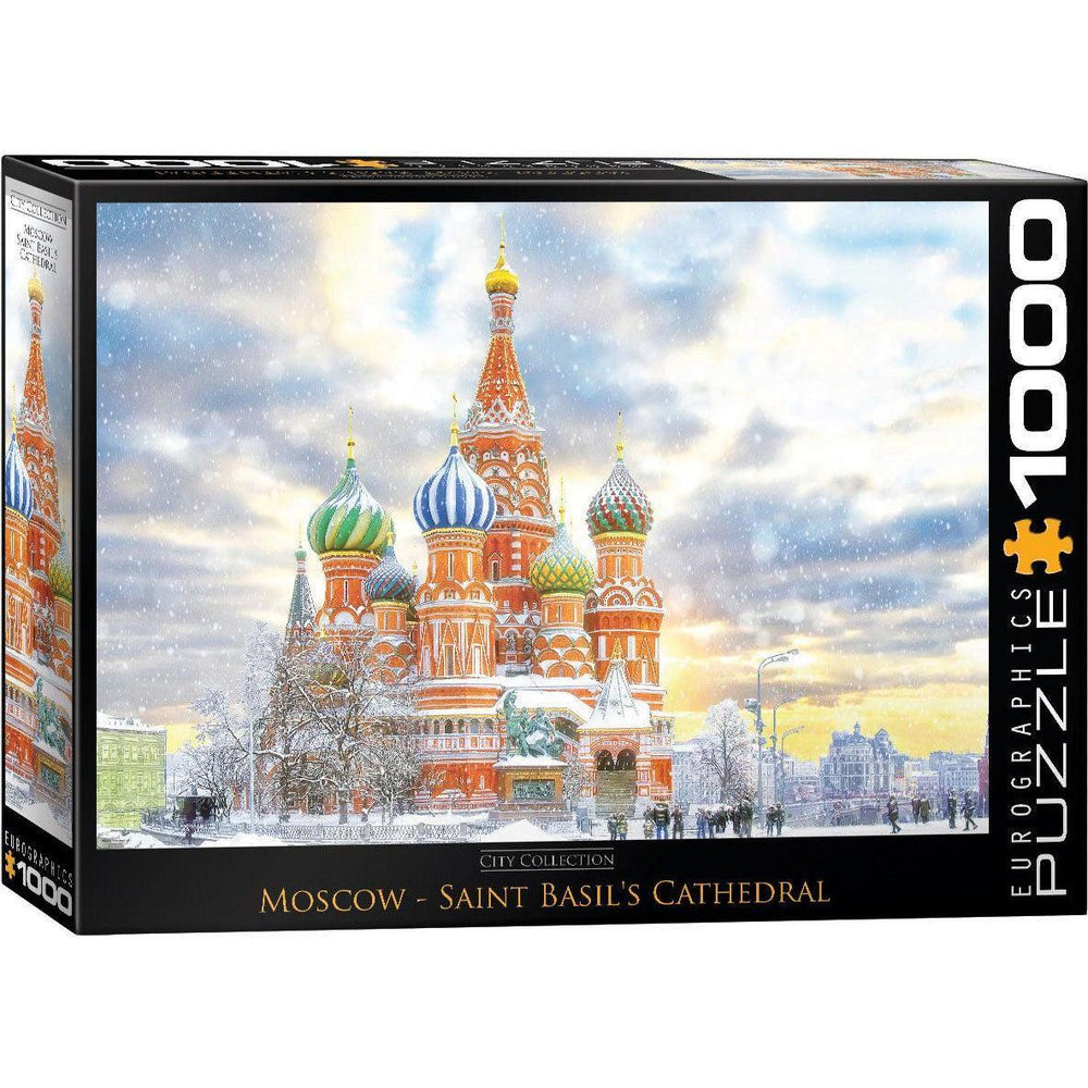 Saint Basil's Cathedral Moscow Russia 1000 Piece Jigsaw Puzzle Eurographics (ONLINE ORDER ONLY)
