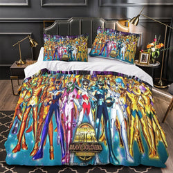Saint Seiya Bedding Set Pattern Quilt Cover Without Filler (Online Order Only)