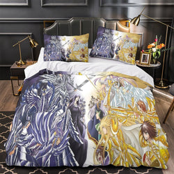 Saint Seiya Bedding Set Pattern Quilt Cover Without Filler (Online Order Only)