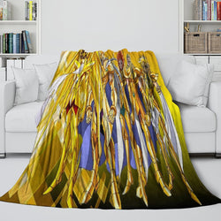 Saint Seiya Blanket Flannel Fleece Throw Room Decoration (Online Order Only)