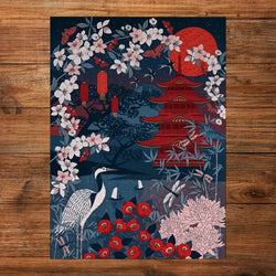 Sakura Heights 1000 Piece Jigsaw Puzzle Gibsons (ONLINE ORDER ONLY)