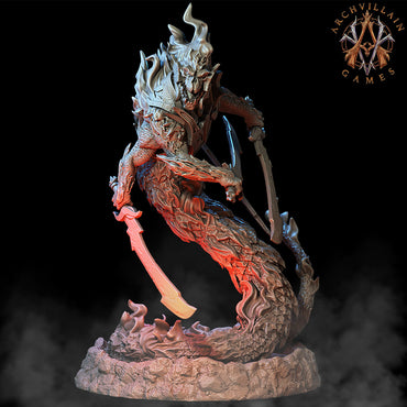 3D Printed Archvillain Games Magma Lords - Salamander Lords 28mm 32mm D&D (Online Only)