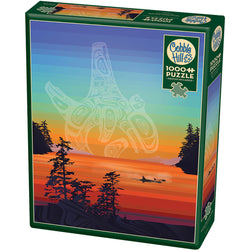 Salish Coast Colors 1000 Piece Jigsaw Puzzle Cobble Hill (ONLINE ORDER ONLY)