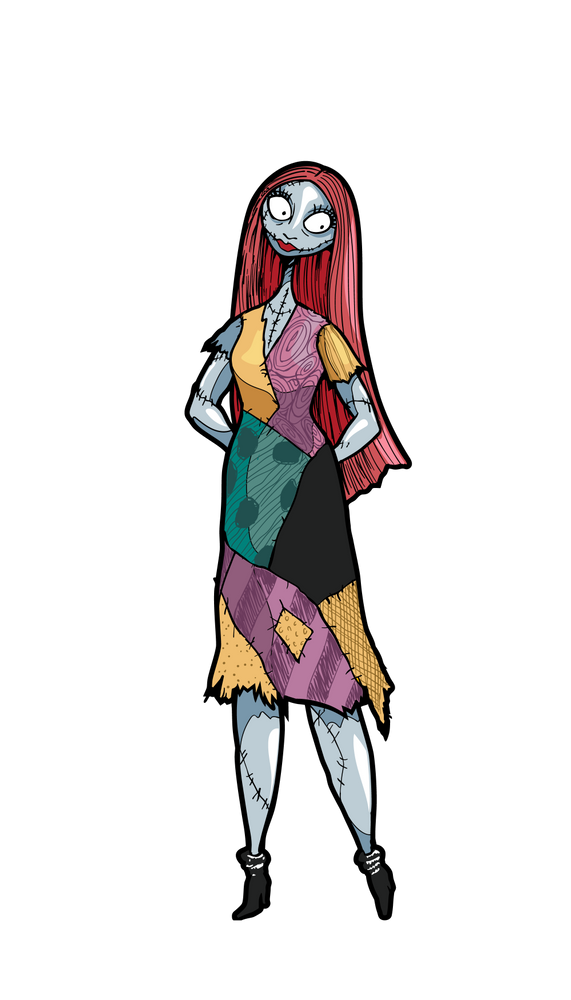 FiGPiN: Nightmare Before Christmas - Sally #546 (ONLINE ORDER ONLY)