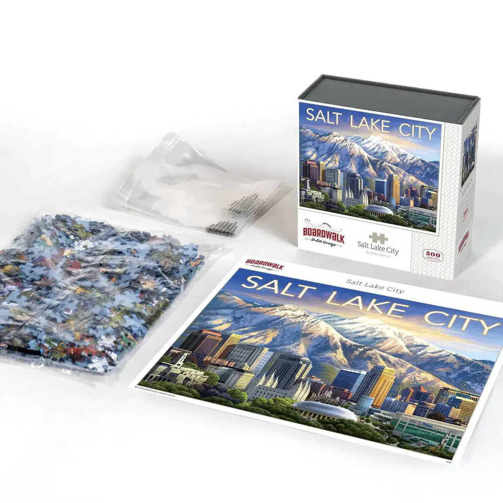 Salt Lake City 500 Piece Jigsaw Puzzle Boardwalk (ONLINE ORDER ONLY)