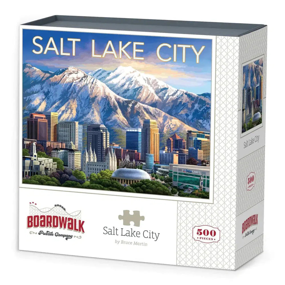Salt Lake City 500 Piece Jigsaw Puzzle Boardwalk (ONLINE ORDER ONLY)