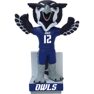 Sammy the Owl Rice Owls Mascot Bobblehead (ONLINE ORDER ONLY)
