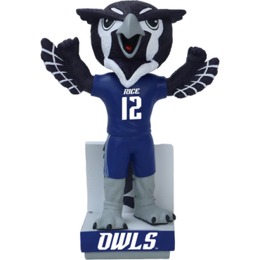 Sammy the Owl Rice Owls Mascot Bobblehead (ONLINE ORDER ONLY)