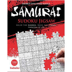 Samurai Sudoku 550 Piece Jigsaw Puzzle Babalu (ONLINE ORDER ONLY)