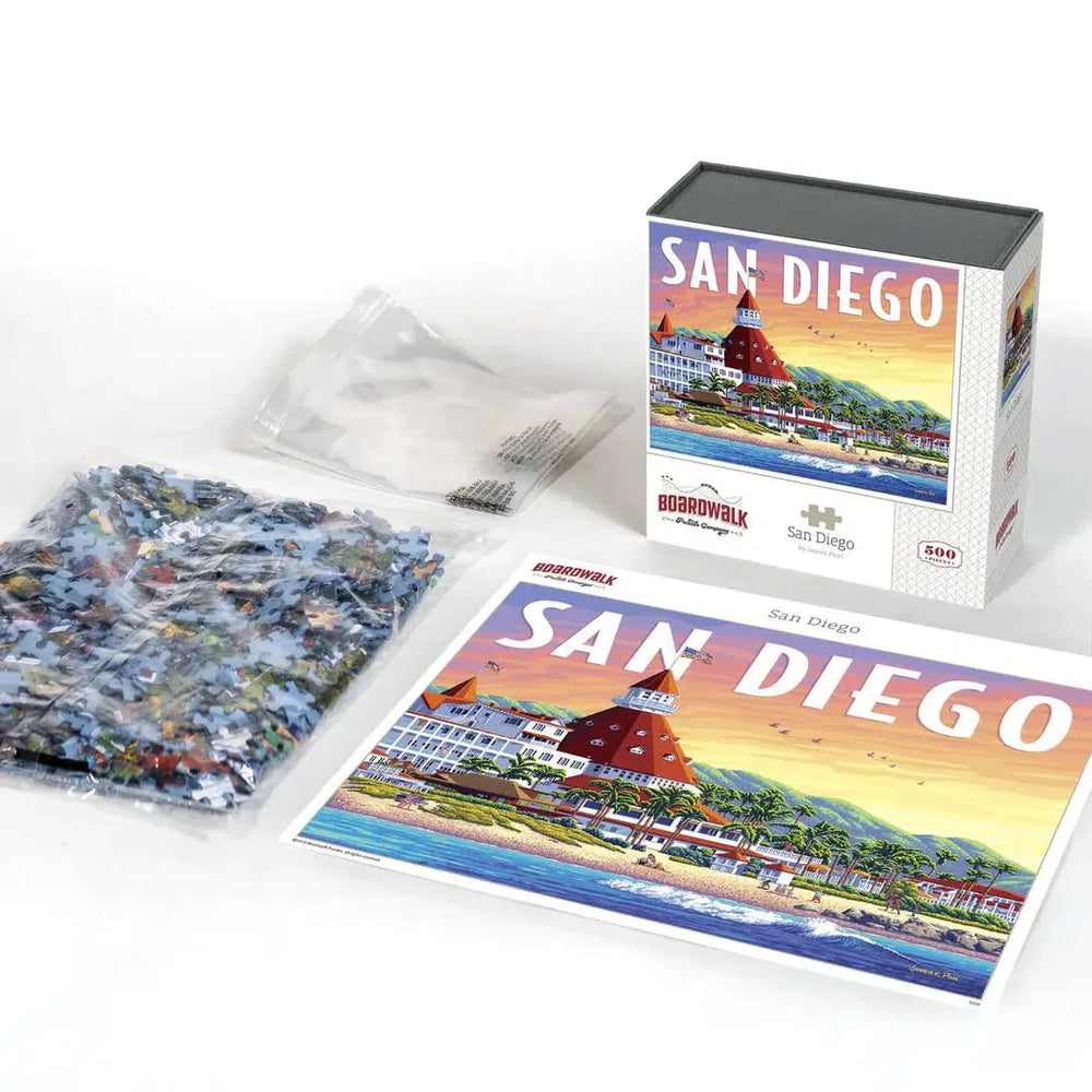 San Diego 500 Piece Jigsaw Puzzle Boardwalk (ONLINE ORDER ONLY)
