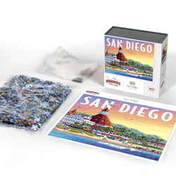 San Diego 500 Piece Jigsaw Puzzle Boardwalk (ONLINE ORDER ONLY)