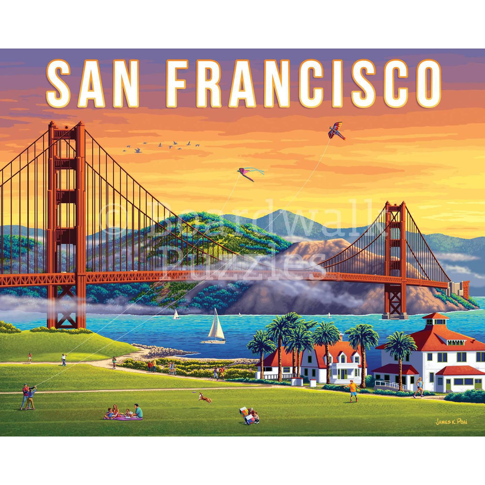 San Francisco 210 Piece Jigsaw Puzzle Boardwalk (ONLINE ORDER ONLY)