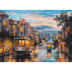 San Francisco Cable Car Heaven 1000 Piece Jigsaw Puzzle Eurographics (ONLINE ORDER ONLY)