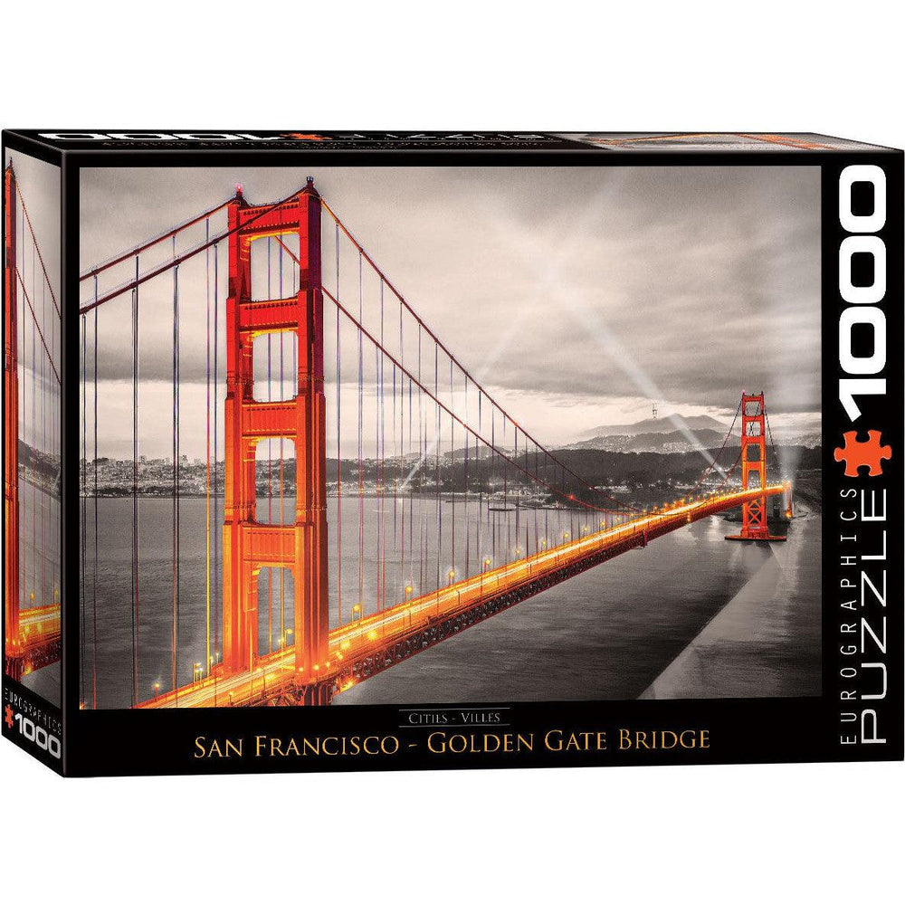 San Francisco Golden Gate Bridge 1000 Piece Jigsaw Puzzle Eurographics (ONLINE ORDER ONLY)