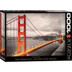 San Francisco Golden Gate Bridge 1000 Piece Jigsaw Puzzle Eurographics