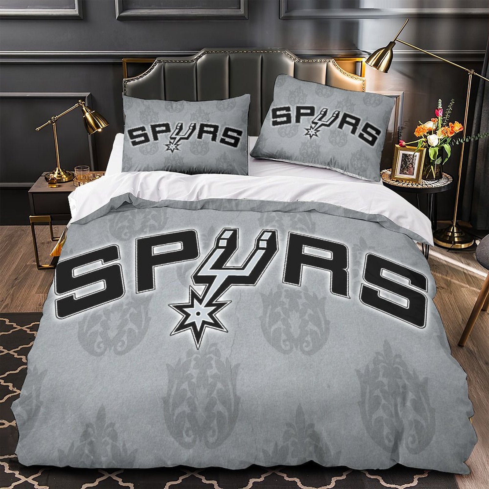 San Antonio Spurs Bedding Set Duvet Cover Without Filler (Online Order Only)