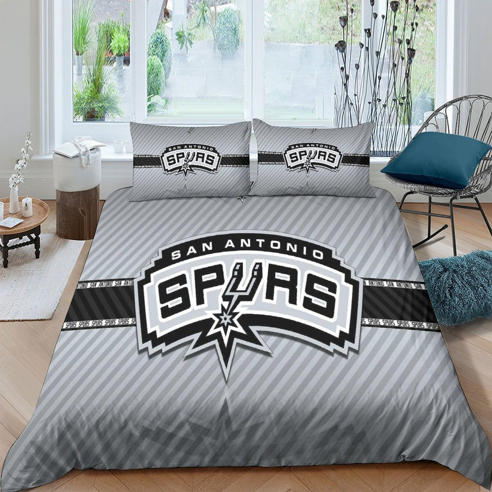 San Antonio Spurs Bedding Set Duvet Cover Without Filler (Online Order Only)