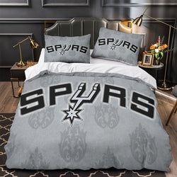 San Antonio Spurs Bedding Set Duvet Cover Without Filler (Online Order Only)