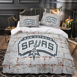 San Antonio Spurs Bedding Set Duvet Cover Without Filler (Online Order Only)