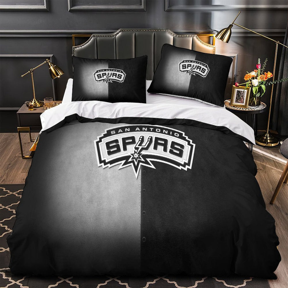San Antonio Spurs Bedding Set Duvet Cover Without Filler (Online Order Only)