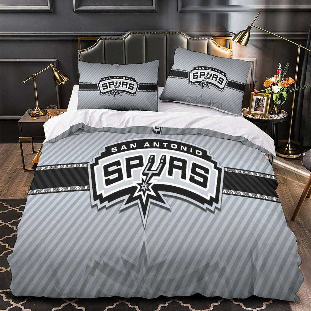 San Antonio Spurs Bedding Set Duvet Cover Without Filler (Online Order Only)