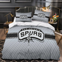 San Antonio Spurs Bedding Set Duvet Cover Without Filler (Online Order Only)