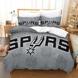 San Antonio Spurs Bedding Set Duvet Cover Without Filler (Online Order Only)