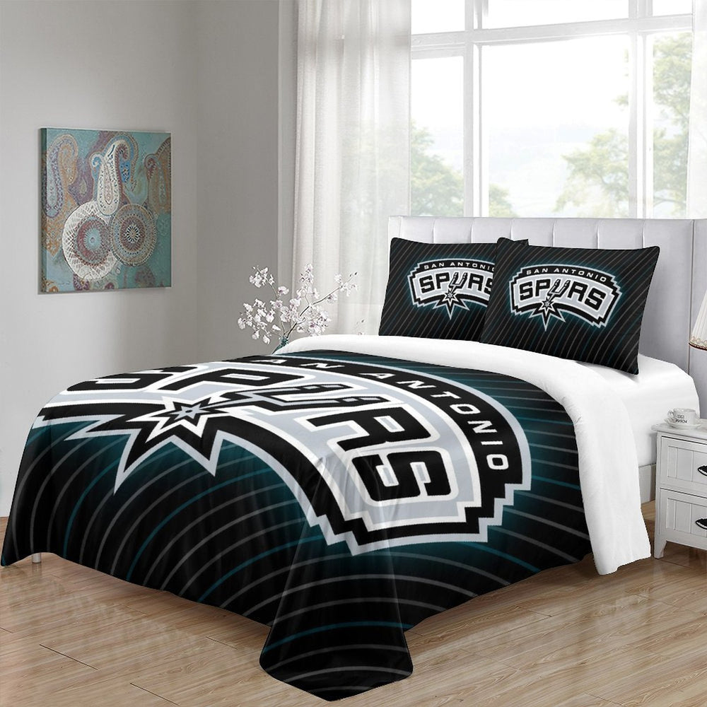 San Antonio Spurs Bedding Set Duvet Cover Without Filler (Online Order Only)