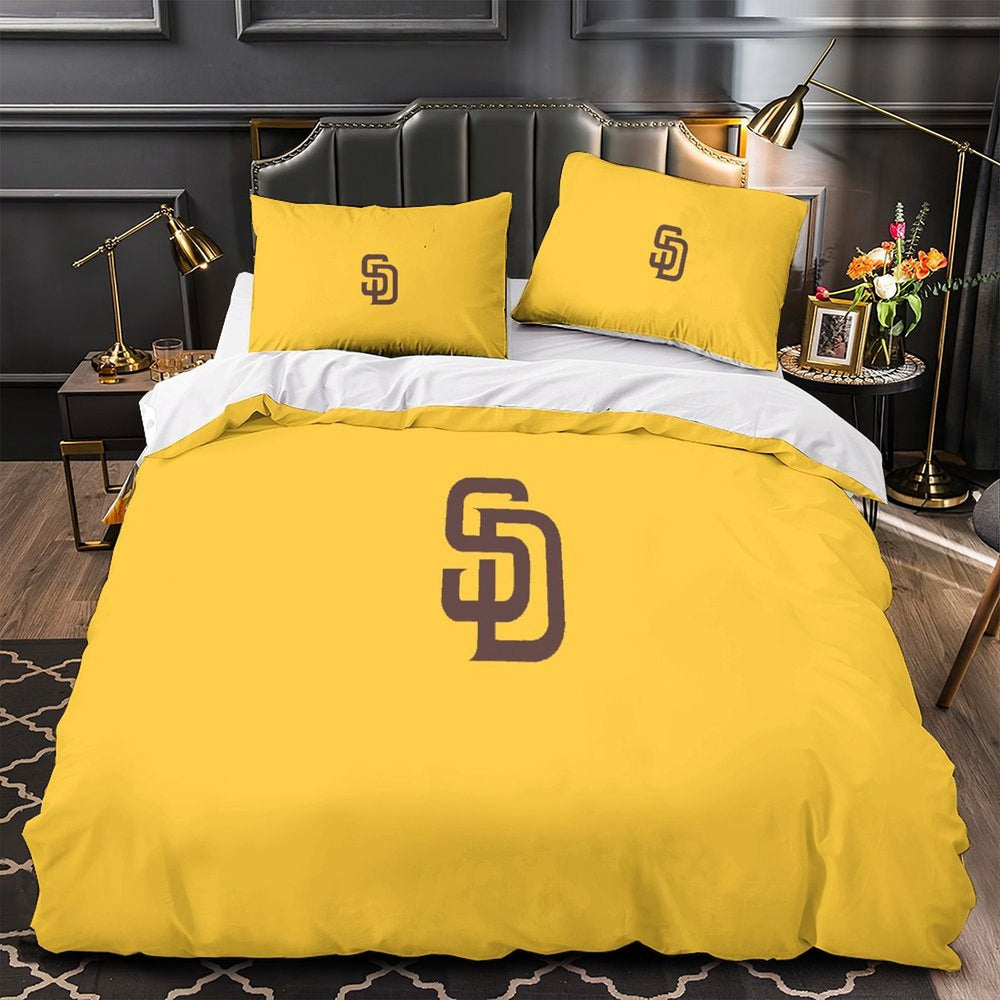 San Diego Padres Bedding Set Quilt Cover Without Filler (Online Order Only)