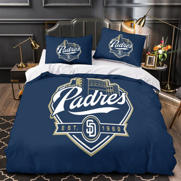 San Diego Padres Bedding Set Quilt Cover Without Filler (Online Order Only)