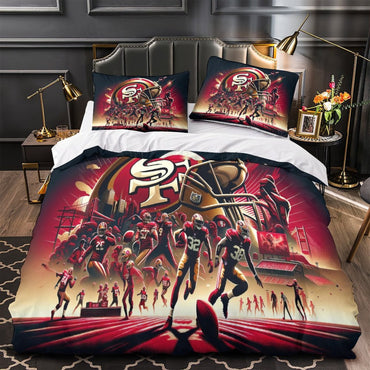 San Francisco 49ers Bedding Set Duvet Cover Without Filler (Online Order Only)