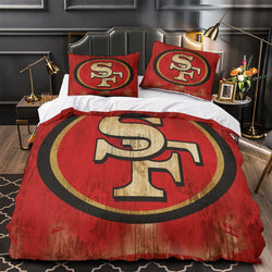 San Francisco 49ers Bedding Set Duvet Cover Without Filler (Online Order Only)
