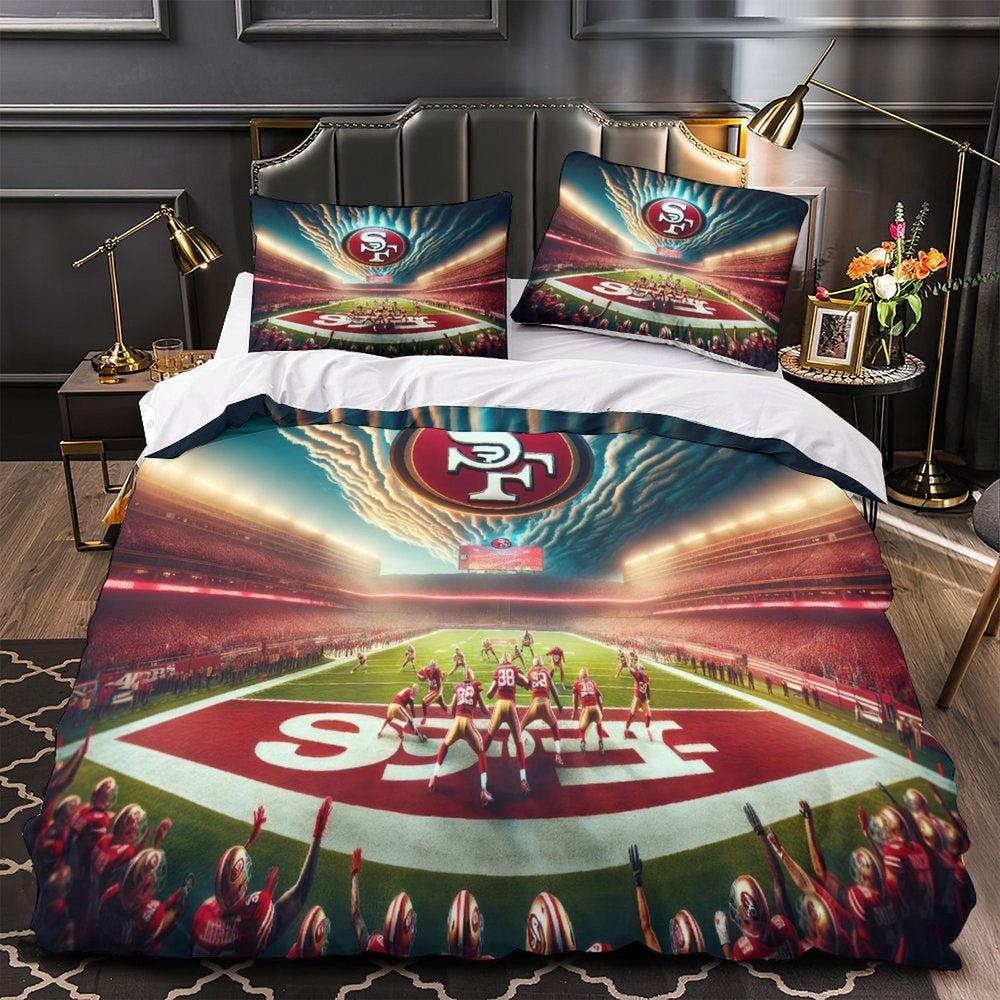 San Francisco 49ers Bedding Set Duvet Cover Without Filler (Online Order Only)