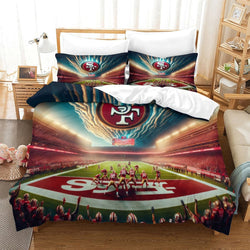 San Francisco 49ers Bedding Set Duvet Cover Without Filler (Online Order Only)