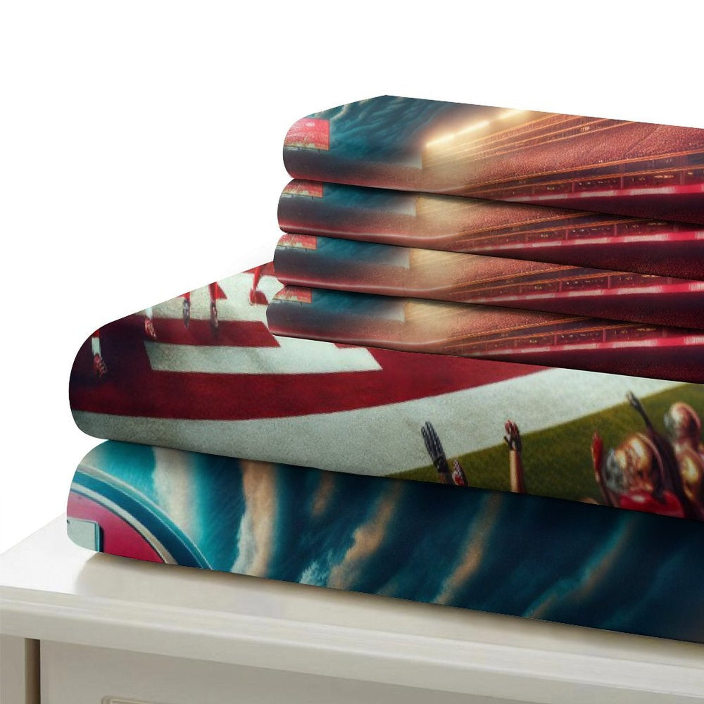 San Francisco 49ers Bedding Set Duvet Cover Without Filler (Online Order Only)