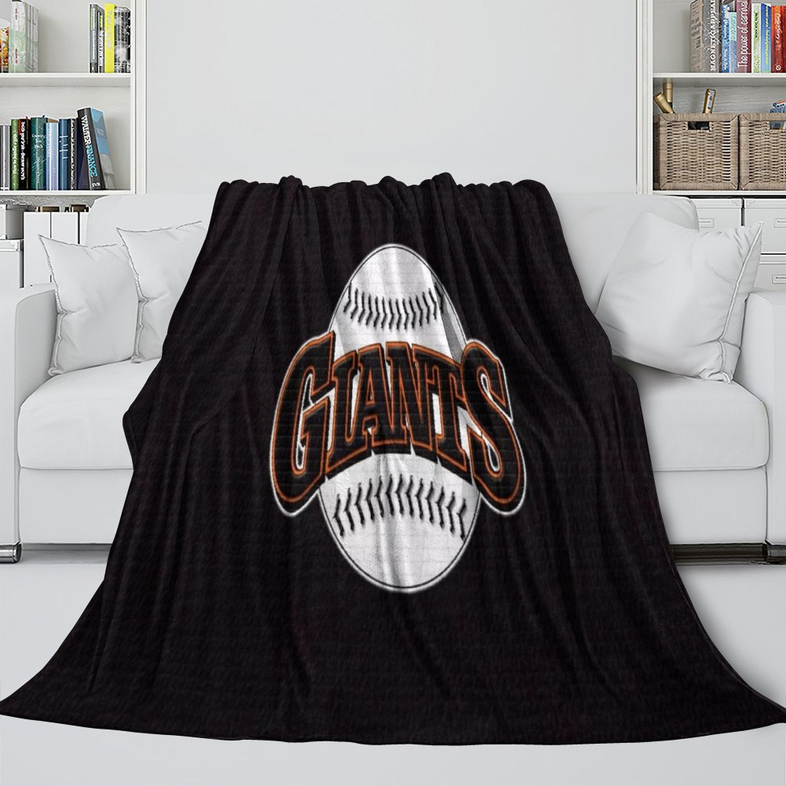San Francisco Giants Blanket Flannel Throw Room Decoration (Online Order Only)