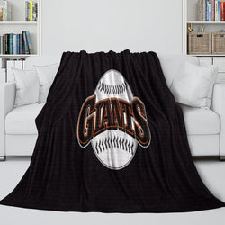San Francisco Giants Blanket Flannel Throw Room Decoration (Online Order Only)