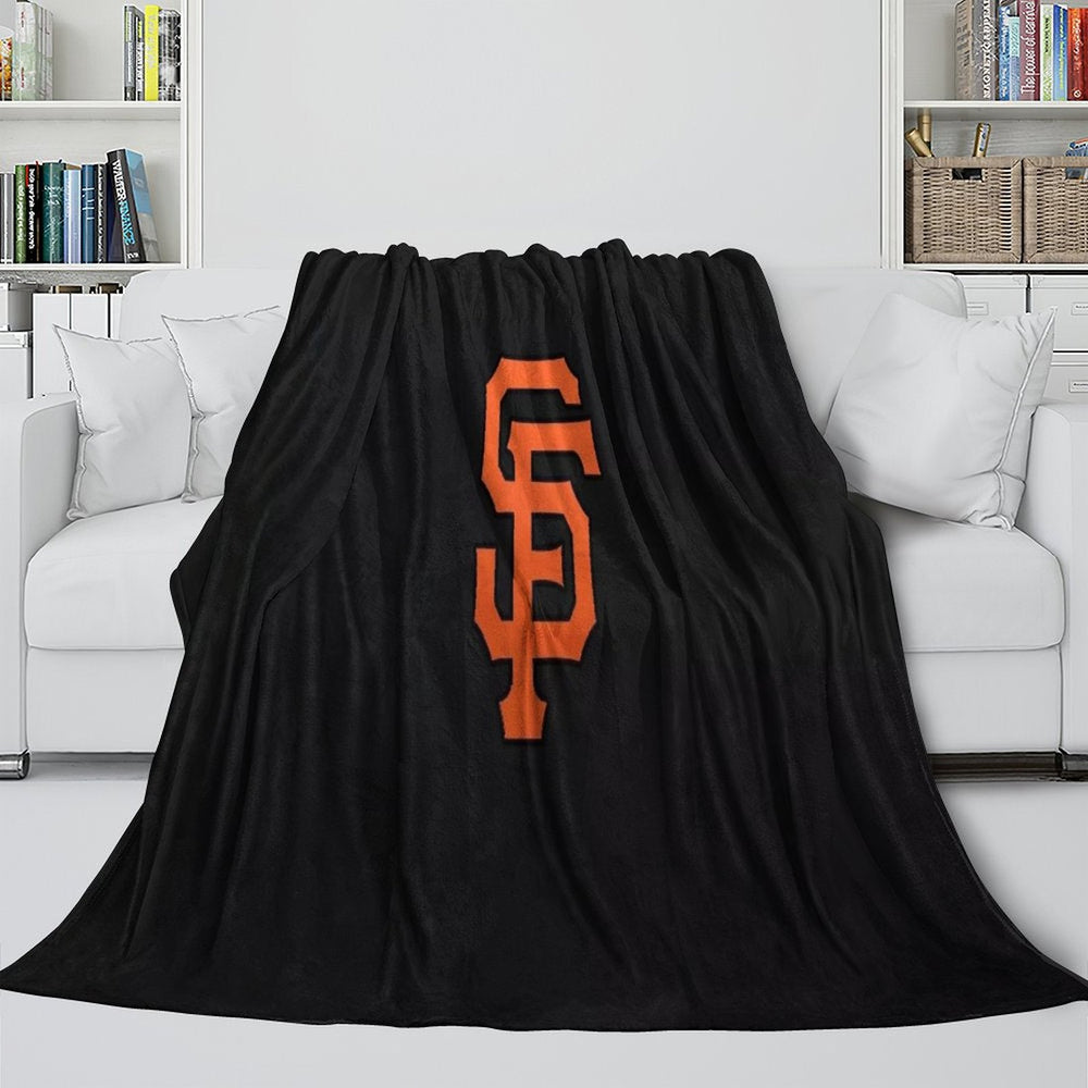 San Francisco Giants Blanket Flannel Throw Room Decoration (Online Order Only)