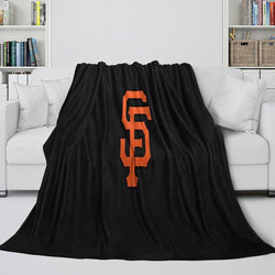 San Francisco Giants Blanket Flannel Throw Room Decoration (Online Order Only)